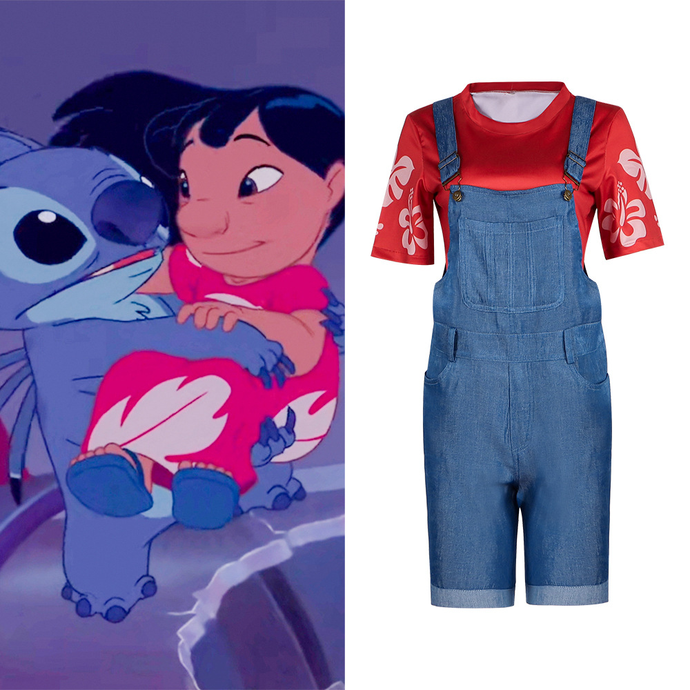 Anime Cosplay Real Life - Real-life Version Of Lilo & Stitch