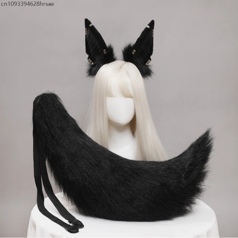 Egypt Cosplay Anime - Ancient Egyptian Mythology Plush Heanband Wolf