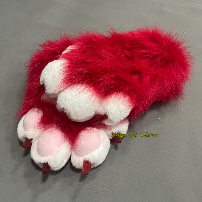 Furry Paw Gloves Cosplay Cat S - Kids Cosplay Anime recension och pris