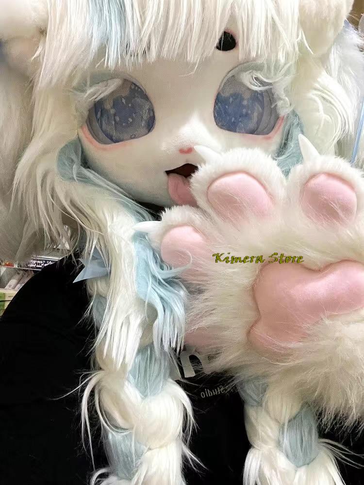 Furry Paw Gloves Cosplay Cat S - Kids Cosplay Anime recension och pris