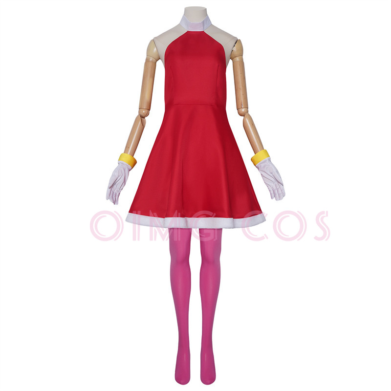 Amy Rose Cosplay Costume Adult - Anime Cosplay Female Characters recension och pris