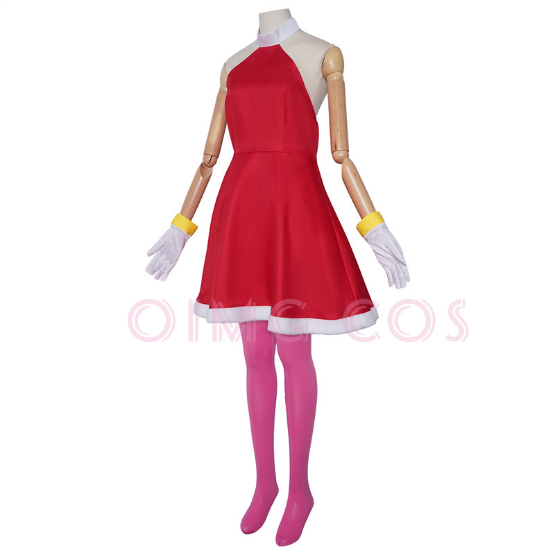 Amy Rose Cosplay Costume Adult - Anime Cosplay Female Characters recension och pris