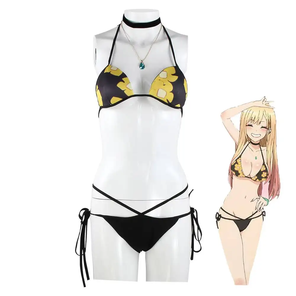 Anime My Dress-Up Darling Mari - Anime Marin Cosplay recension och pris