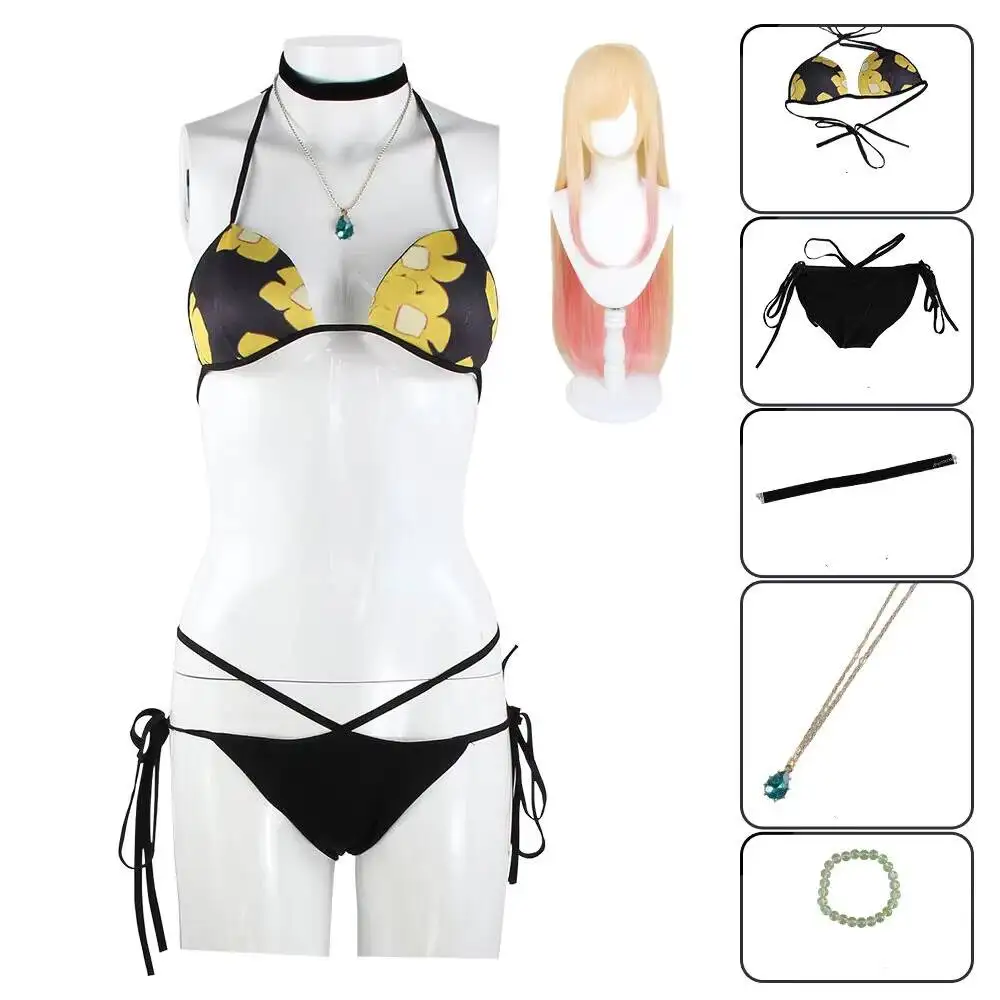 Anime My Dress-Up Darling Mari - Anime Marin Cosplay recension och pris