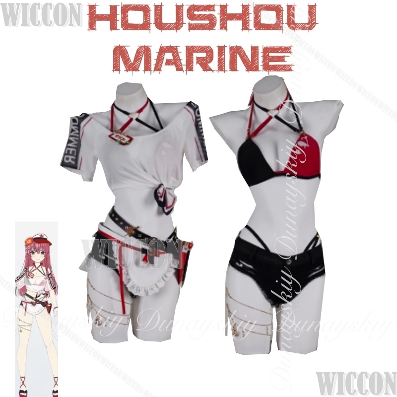 Hololive Gamers Virtual Anchor - Anime Marin Cosplay recension och pris