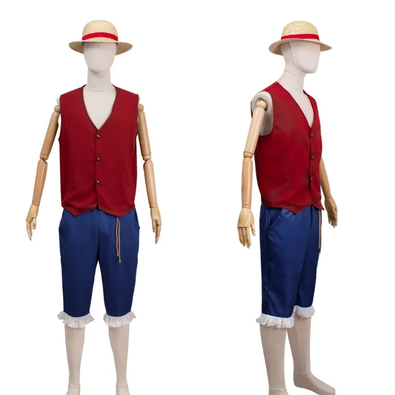 ▶❤Movie Luffy Cosplay Costume  - Kids Cosplay Anime recension och pris