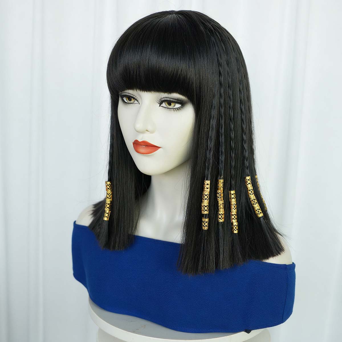 Fashion Wig Women Halloween Co - Egypt Cosplay Anime recension och pris