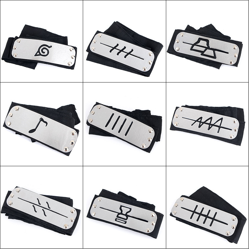 Anime Kakashi Headband Cosplay - Naruto Headband Metal recension och pris