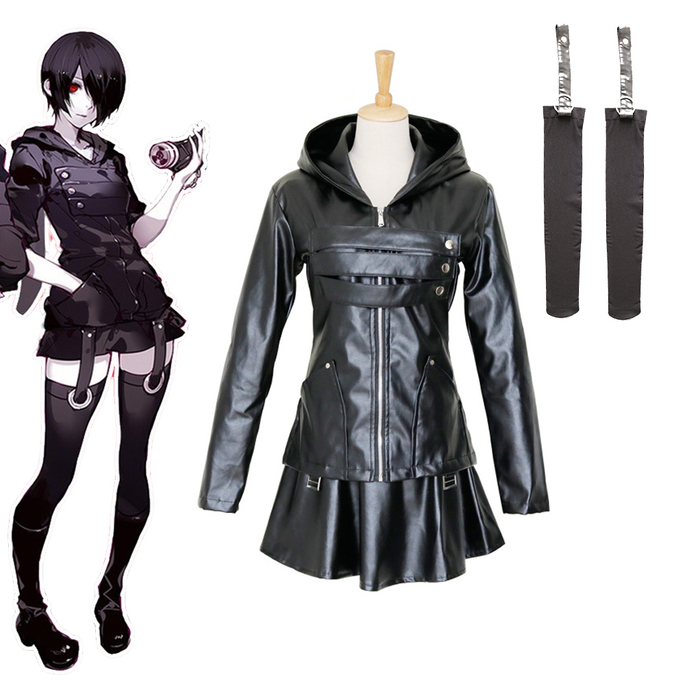 Tokyo Ghoul Kirishima Touka Co - Anime Cosplay Tokyo Ghoul recension och pris