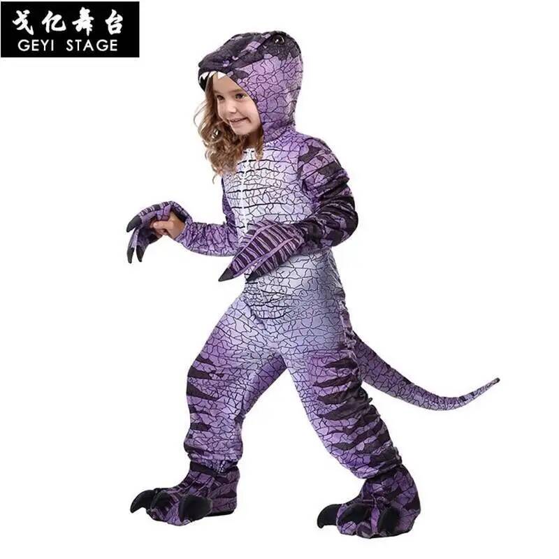 Raptor Halloween new Purple Ra - Kids Cosplay Anime recension och pris