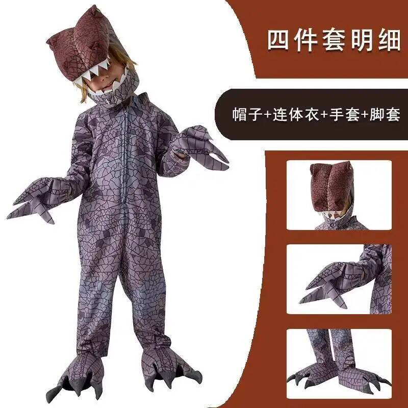 Raptor Halloween new Purple Ra - Kids Cosplay Anime recension och pris