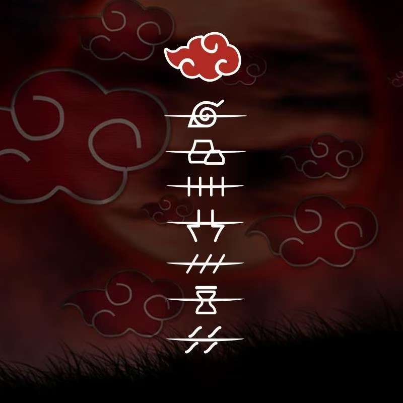 Naruto Akatsuki organization c - Naruto Headband Metal recension och pris