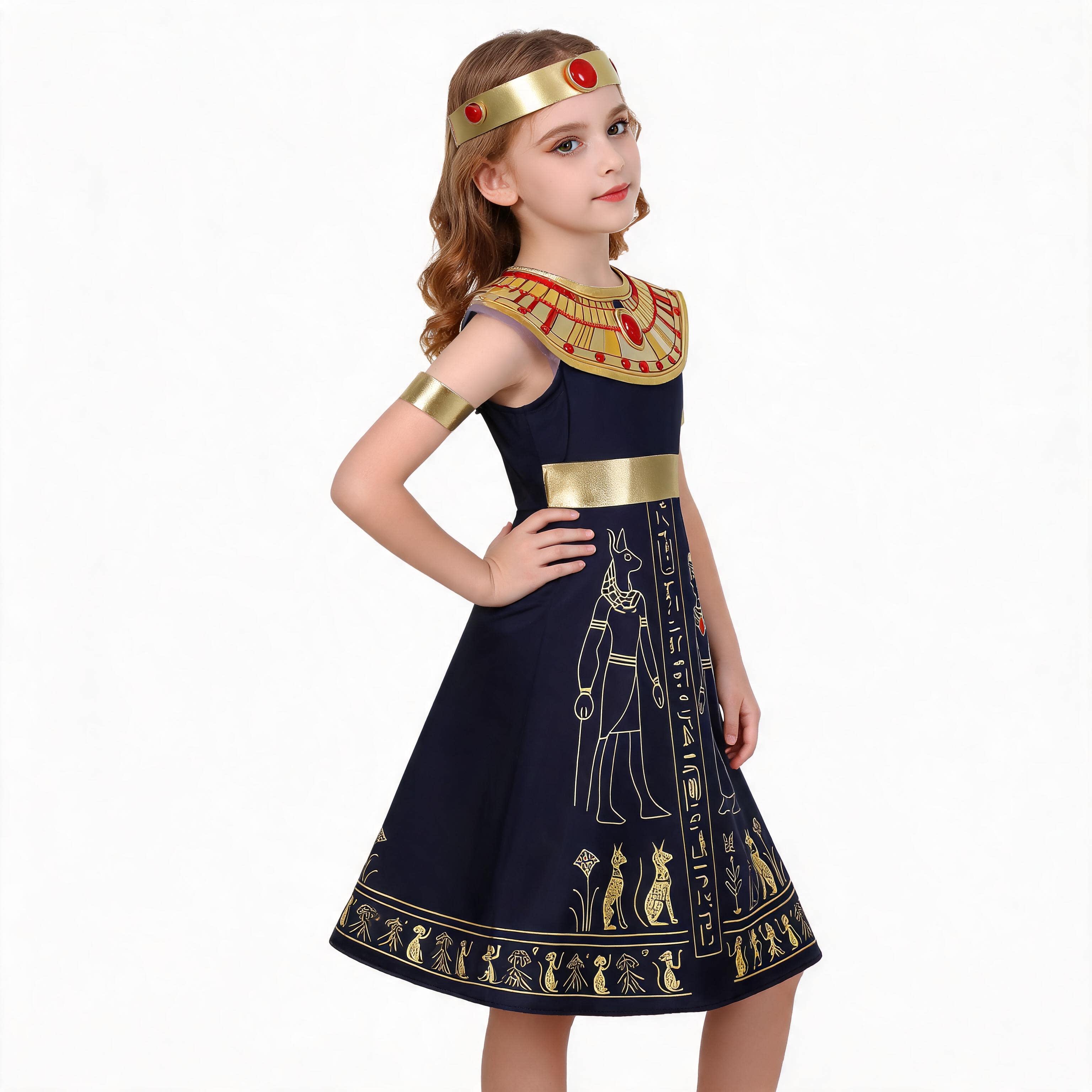 Egyptian Cleopatra Costume Kid - Egypt Cosplay Anime recension och pris