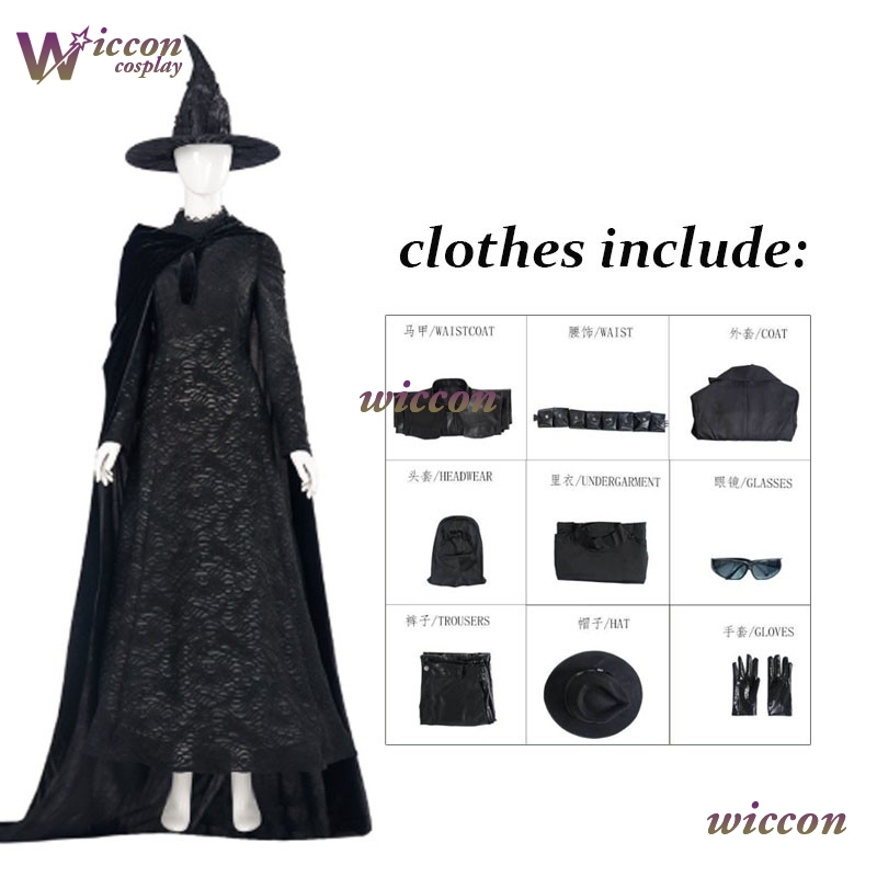 YesoK Movie Wicked Elphaba Cos - Kids Cosplay Anime recension och pris