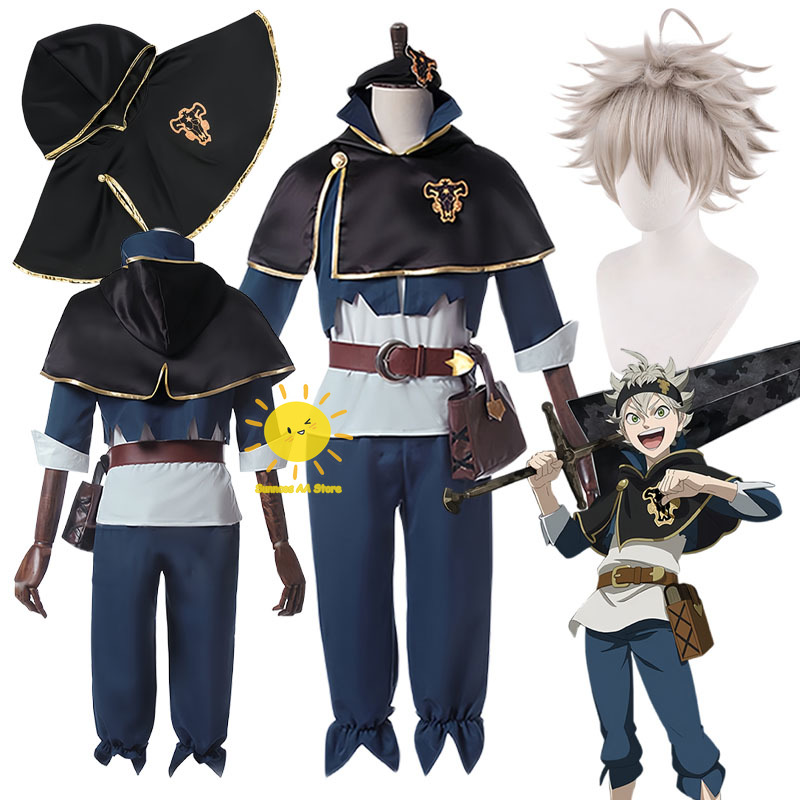 Anime Black Clover Cosplay Ast - Anime Cosplay Boy recension och pris